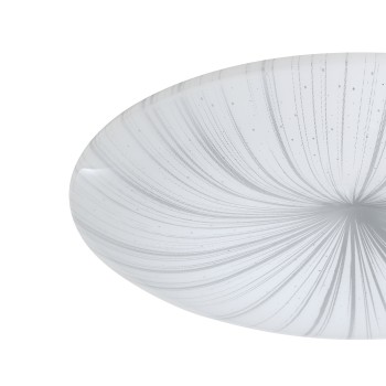 Plafoniera LED NIEVES alb Eglo 99699, D31 cm, 10W
