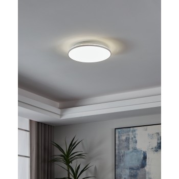 Plafoniera LED CRESPILLO alb Eglo 99726, D38 cm, 21W