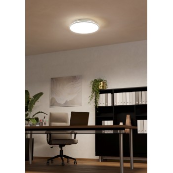 Plafoniera LED CRESPILLO alb Eglo 99726, D38 cm, 21W