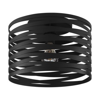 Plafoniera CREMELLA negru Eglo 900164, D37 cm, 1xE27
