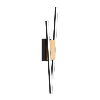 Plafoniera LED PANAGRIA negru/maro Eglo 900491, L7.5 cm, 6.3W