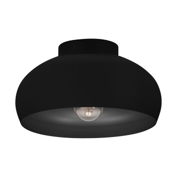 Plafoniera MOGANO 2 negru Eglo 900553, D28 cm, 1xE27