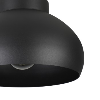Plafoniera MOGANO 2 negru Eglo 900553, D28 cm, 1xE27