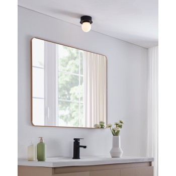 Plafoniera LED MOSIANO negru Eglo 900659, D11 cm, 3.3W