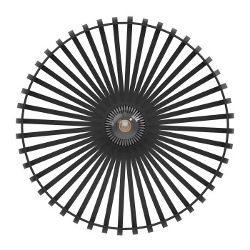 Plafoniera MOGANO 3 negru Eglo 900721, D43 cm, 1xE27