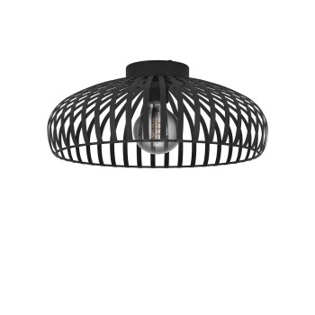 Plafoniera MOGANO 3 negru Eglo 900721, D43 cm, 1xE27