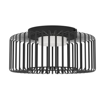 Plafoniera LED GINESTRONE-Z negru Eglo 900722, D45 cm, 22W