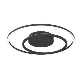 Plafoniera LED CALAGRANO-Z negru Eglo 900728, D45 cm, 21.5W