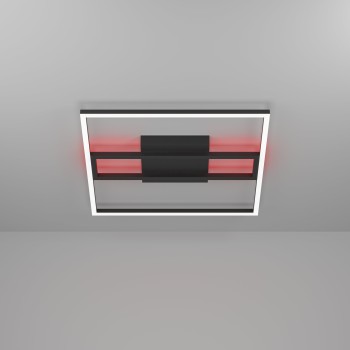 Plafoniera LED CALAGRANO-Z negru Eglo 900729, 45x45 cm, 21W
