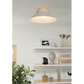 Plafoniera MOHARRAS maro Eglo 900736, D40 cm, 1xE27