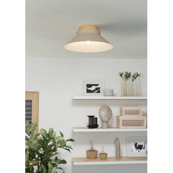 Plafoniera MOHARRAS maro Eglo 900736, D40 cm, 1xE27