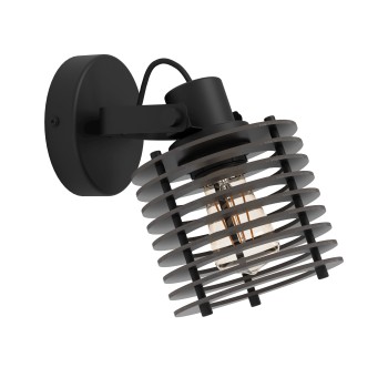 Plafoniera SEGOVIA negru Eglo 900739, L13 cm, 1xE27