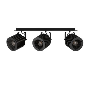 Plafoniera SEGOVIA negru Eglo 900742, L57.5 cm, 3xE27