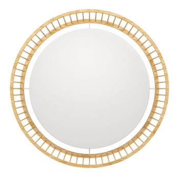 Plafoniera LED LUPPINERIA alb/maro Eglo 900797, D45 cm, 20W