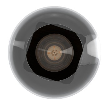Plafoniera FILAGO maro Eglo 900825, D14.5 cm, 1xE27