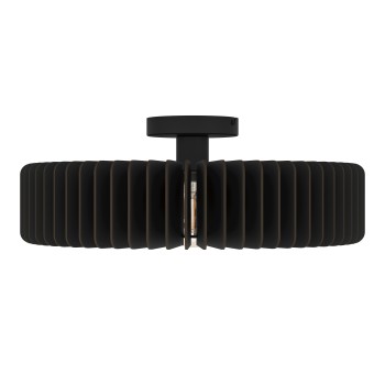 Plafoniera PALOMBAIA negru Eglo 900831, D50 cm, 1xE27