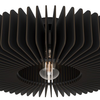 Plafoniera PALOMBAIA negru Eglo 900831, D50 cm, 1xE27