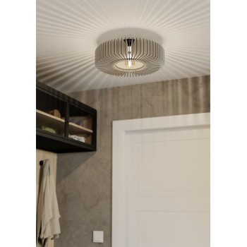 Plafoniera PALOMBAIA negru Eglo 900832, D50 cm, 1xE27
