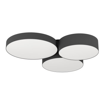 Plafoniera LED BARBANO-Z negru Eglo 900853, 60.5x56.5 cm, 7.5W