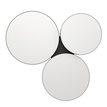 Plafoniera LED BARBANO-Z negru Eglo 900853, 60.5x56.5 cm, 7.5W