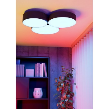 Plafoniera LED BARBANO-Z negru Eglo 900853, 60.5x56.5 cm, 7.5W