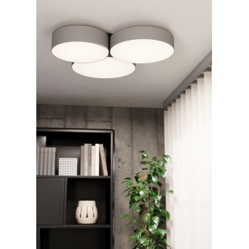 Plafoniera LED BARBANO-Z negru Eglo 900855, 60.5x56.5 cm, 7.5W