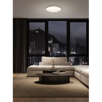 Plafoniera LED PALAGIANO alb Eglo 900864, D38 cm, 21W