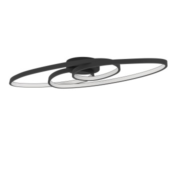 Plafoniera LED GIANELLA negru Eglo 900947, 88x30 cm, 38W