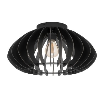 Plafoniera COSSANO 3 negru Eglo 901001, D45 cm, 1xE27