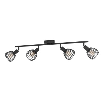 Plafoniera SONNINO negru Eglo 901042, 78x10 cm, 4xE14