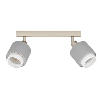 Plafoniera BELLIZZI nichel satinat Eglo 901046, 31x9 cm, 2xE14