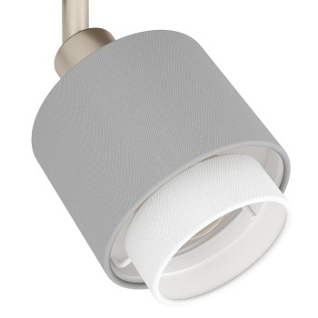 Plafoniera BELLIZZI nichel satinat Eglo 901046, 31x9 cm, 2xE14