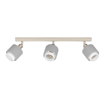 Plafoniera BELLIZZI nichel satinat Eglo 901047, 43x9 cm, 3xE14