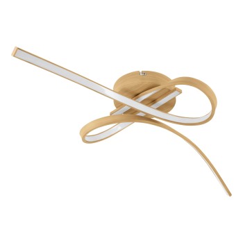 Plafoniera LED SELVINA 2 light brown Eglo 901103, 68x28 cm, 20.5W