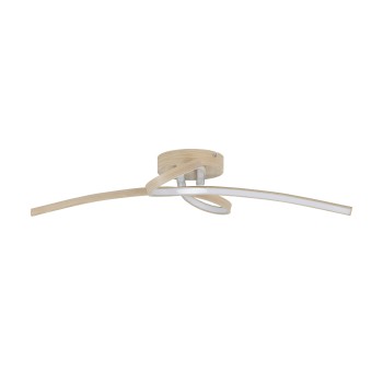 Plafoniera LED SELVINA 2 light brown Eglo 901103, 68x28 cm, 20.5W