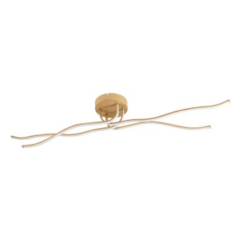 Plafoniera LED RONCADE 2 light brown Eglo 901105, 110x16 cm, 37W