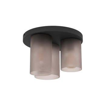 Plafoniera COLOMERA negru Eglo 901161, D35 cm, 3xE27