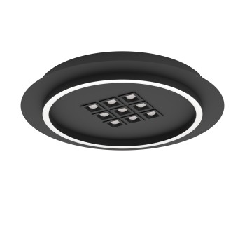 Plafoniera LED BALAZOTE negru Eglo 901191, D38 cm, 20.5W