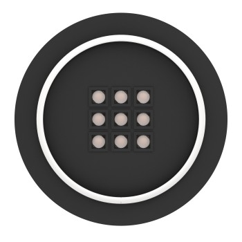 Plafoniera LED BALAZOTE negru Eglo 901191, D38 cm, 20.5W