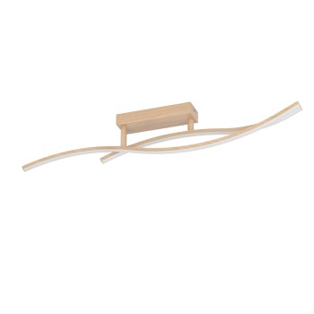 Plafoniera LED GRISOLIA maro Eglo 901211, 85x6 cm, 12W