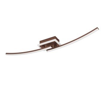 Plafoniera LED LUNGOLAGO bronz Eglo 901219, 74x14 cm, 12W