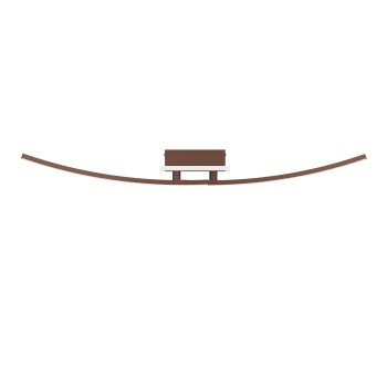Plafoniera LED LUNGOLAGO bronz Eglo 901219, 74x14 cm, 12W