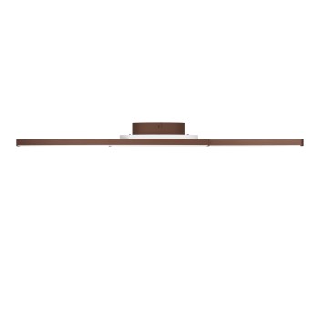 Plafoniera LED LUNGOLAGO bronz Eglo 901221, 74x14 cm, 12W