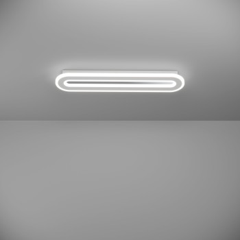 Plafoniera LED MACCHIONI alb Eglo 901236, 55x12 cm, 20W