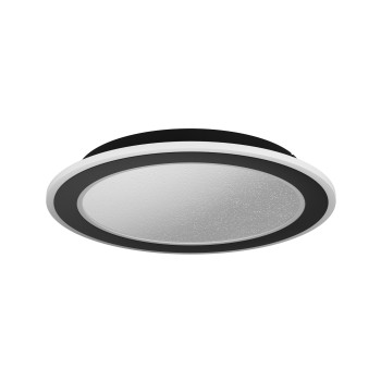 Plafoniera LED MACCHIONI negru/alb Eglo 901238, D38 cm, 20W