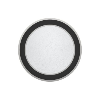 Plafoniera LED MACCHIONI negru/alb Eglo 901238, D38 cm, 20W