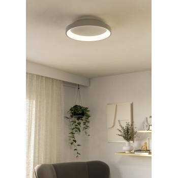 Plafoniera LED LORETELLO alb Eglo 901248, D35 cm, 12W