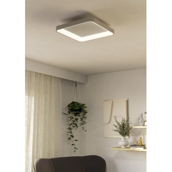 Plafoniera LED LORETELLO alb Eglo 901249, 35x35 cm, 12W