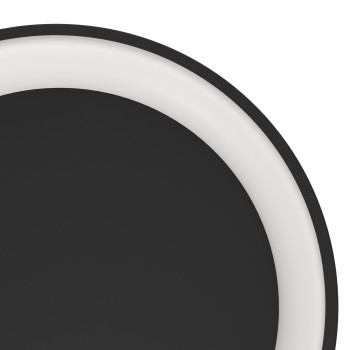 Plafoniera LED LORETELLO negru Eglo 901251, D35 cm, 12W