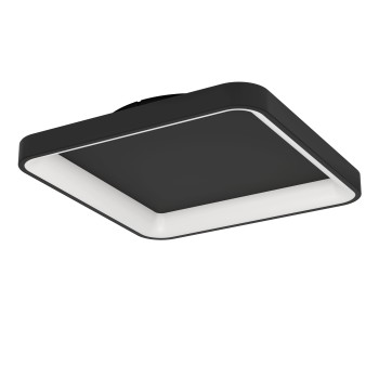 Plafoniera LED LORETELLO negru Eglo 901252, 35x35 cm, 12W